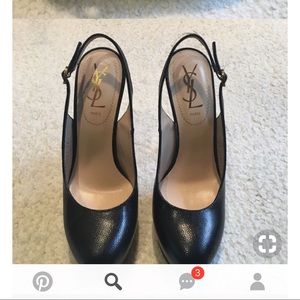 YSL sling back